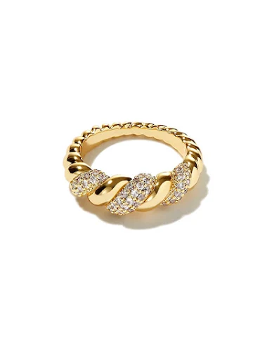 Bague en corde, design original eur - 1
