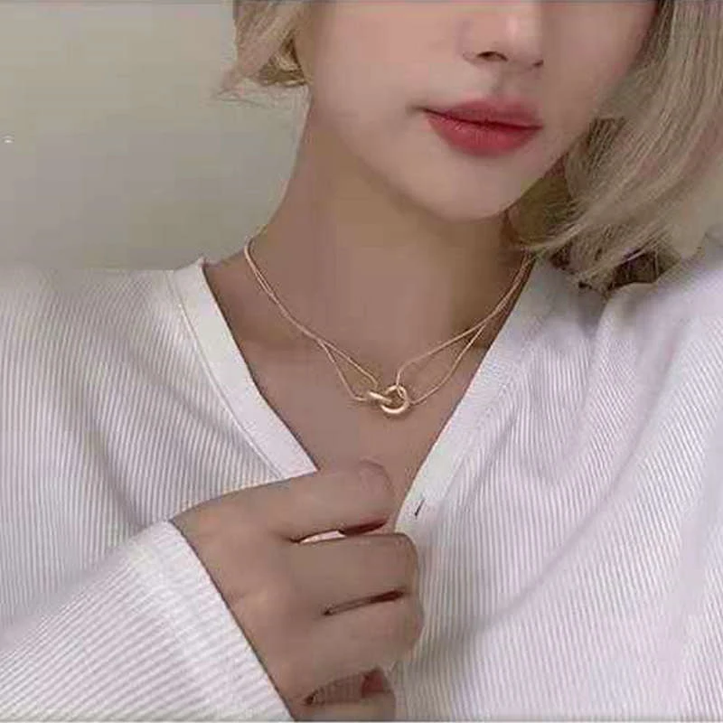 Collier en acier inoxydable style 