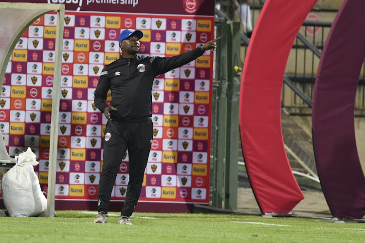 Lehlohonolo Seema during the Absa Premiership match between Stellenbosch FC and Chippa United at ABSA Tuks Stadium on August 28, 2020 in Pretoria, South Africa.