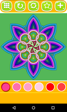 Mandalas Coloring For Allのおすすめ画像3