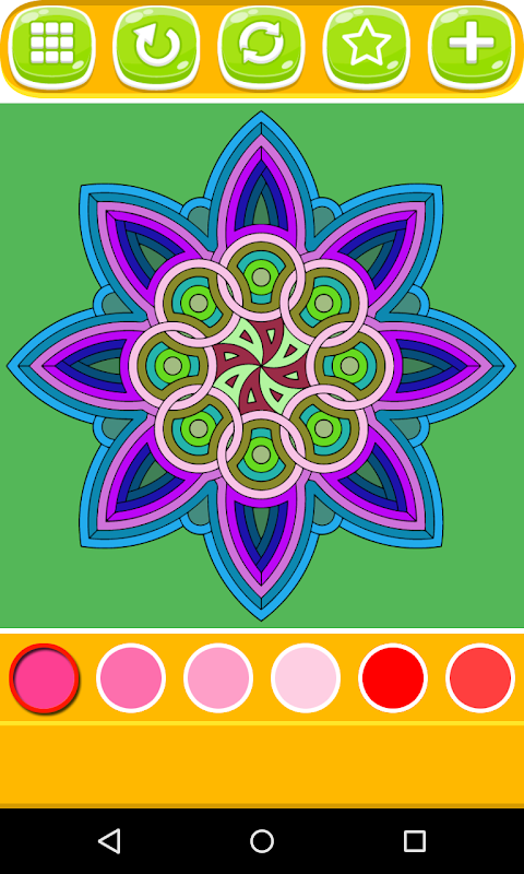 Mandalas Coloring For Allのおすすめ画像3