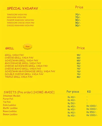 OV Juicery And Food menu 