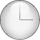 Analog Toolbar Clock CE-7 Chrome extension download