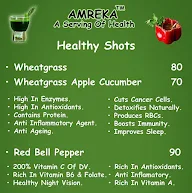Amreka - A Serving Of Health menu 3