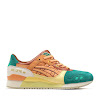 asics tiger gel-lyte iii 24kilates brown / green