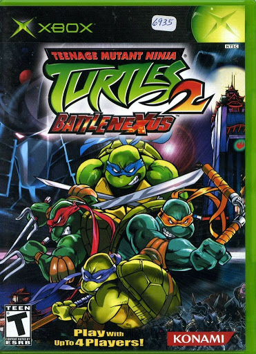 Video Game Microsoft Xbox Teenage Mutant Ninja Turtles 2 Battle Nexus Google Arts Culture