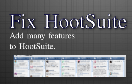 Fix Hootsuite Ext small promo image