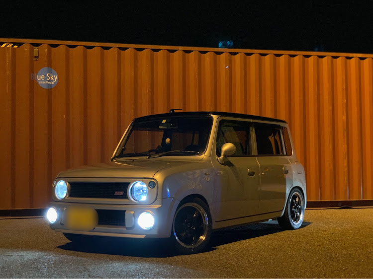 アルトラパンのホイール交換・ADVAN Racing・3連メーター取付・ブレーキパッド交換・仕様変更に関するカスタム事例の投稿画像1枚目