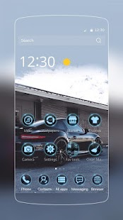 Galaxy cool car Theme - náhled