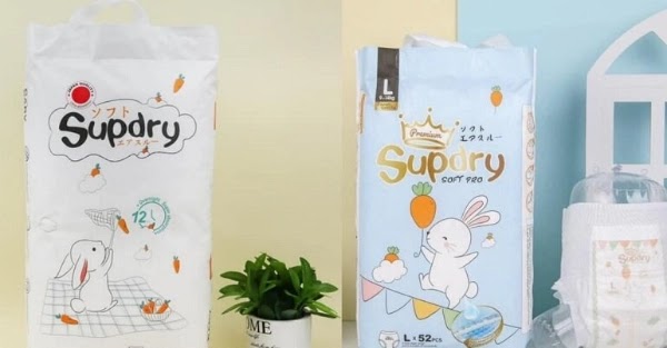 review bỉm supdry size newborn