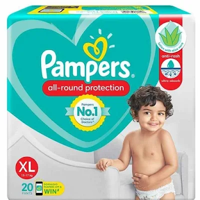 Pampers Pants Diapers - 20 pcs