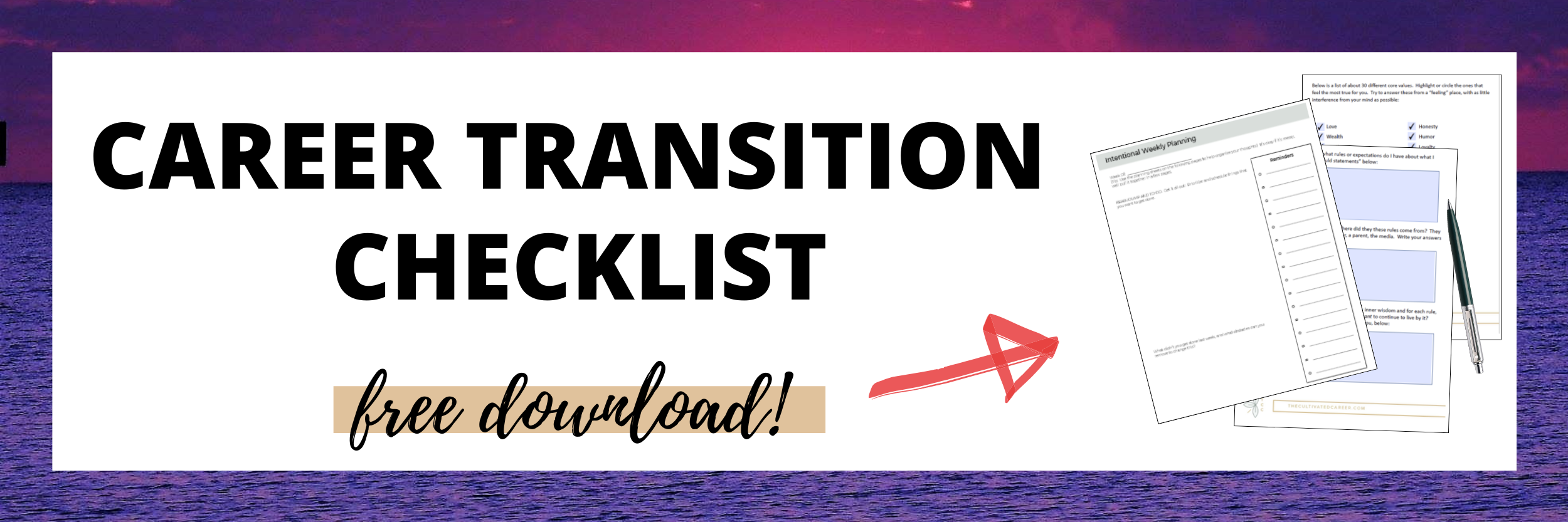 Career Transition Checklist