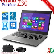 Laptop Toshiba Portege Z30 Core I5 - 4300U, 4Gb Ram, 128Gb Ssd, 13.3Inch Hd, Vỏ Nhôm Siêu Mỏng Nhẹ