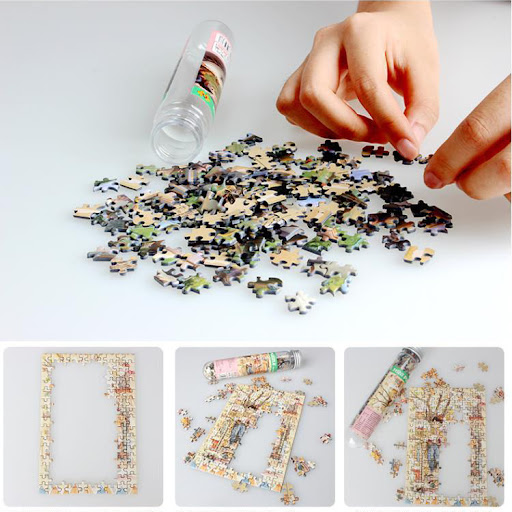 Title 1, Mini Test Tube Puzzle for Teens Creative Intell...