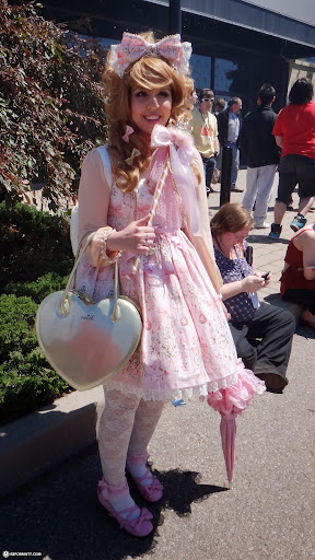 Lolita fashion at anime north 2013 in Toronto, Canada 