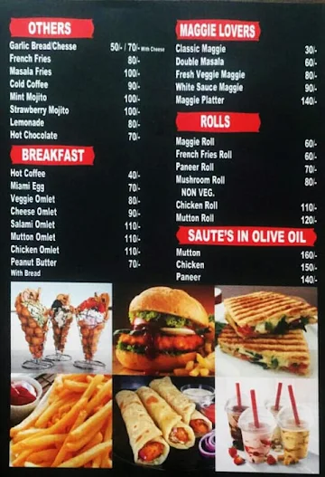 Food Peddler menu 