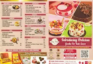 Chef Bakers menu 1