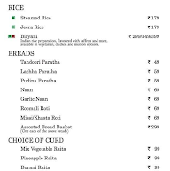 Mosaic Restaurant menu 7