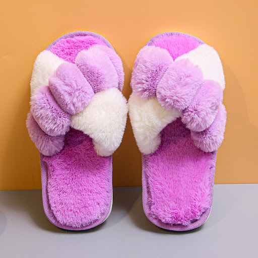 Title 2, Womens Home Warm Casual Plush Slippers provide...