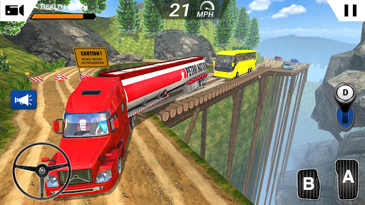 Offroad Oil Tanker Transport Truck Simulator 2019