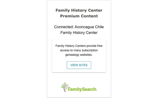 FamilySearch Center Premium Content Preview image 0