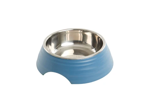 BUSTER Frosted Ripple Bowl, Dusty Blue, S