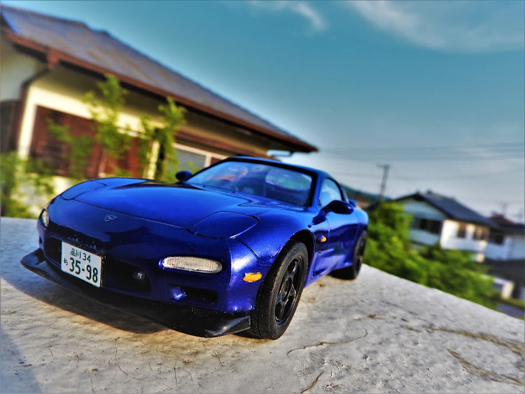 RX-7のプラモデル・RX-7に関するカスタム事例の投稿画像1枚目
