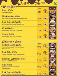 The Waffle Shakes & Cafe menu 2