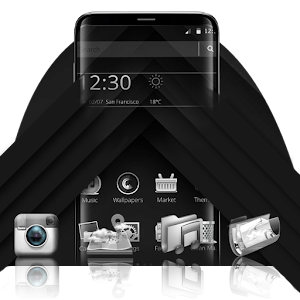 Black and Silver Mobile Theme.apk 1.1.12