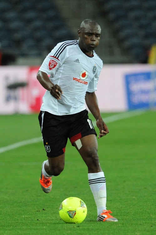 Thulasizwe Mbuyane during the Absa Premiership match between Orlando Pirates and Free State Stars at Orlando Stadium on November 10, 2012 in Soweto.