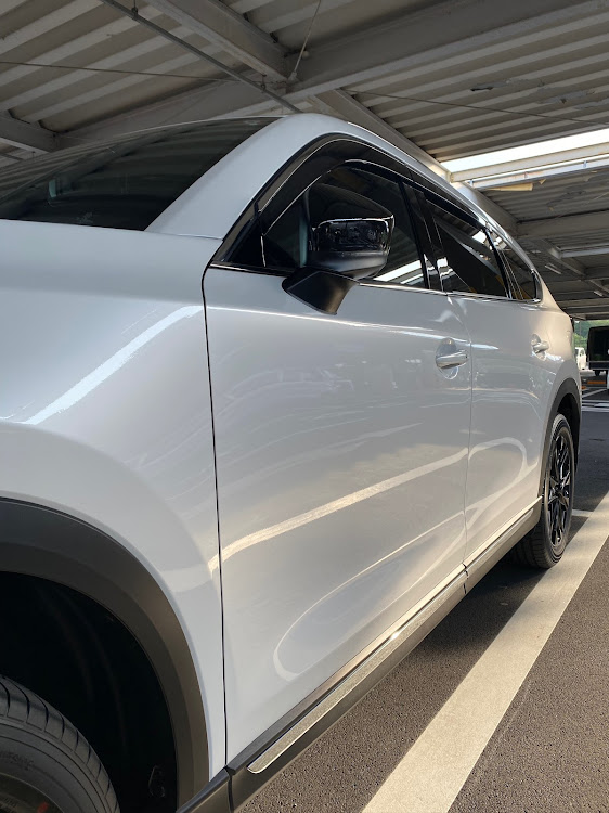 CX-8の洗車、コーティング・グラフェンコーティング・アダムスポリッシュ・cx-8・アダムス　グラフェンCS3に関するカスタム事例の投稿画像10枚目