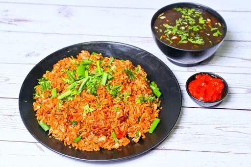 Chicken Manchurian Rice