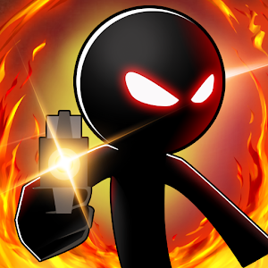 Vexman Troll Gunner Parkour  - Stickman run n gun  Icon