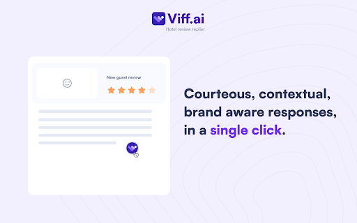 Viff.ai - Guest Review Replier