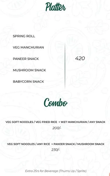 CANTONESE EXPRESS menu 