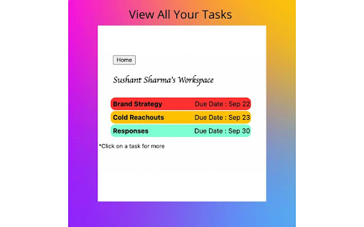 Task Manager for ClickUp