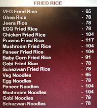 Bachelor's Special Biriyani menu 1