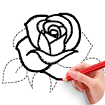 Cover Image of Télécharger Comment dessiner des fleurs 1.0.10 APK