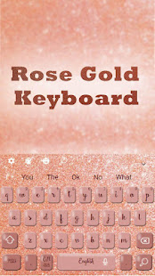 Rose Gold Glitter Keyboard Theme(圖4)-速報App