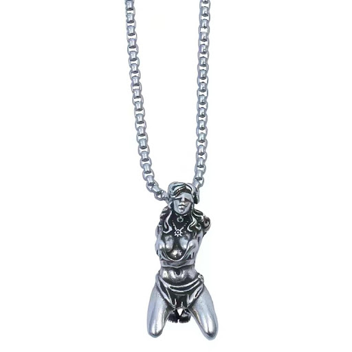 Title 4, High-precision handmade necklace couples penda...