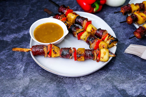 Marinade for Smoked Sausage Kabobs.