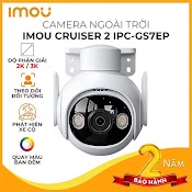 Camera Ip Wifi Imou Ipc Gs7Ep - 5M0We 5Mp 3K Full Color, Gs7Ep 3Mp Quay Quét Ngoài Trời, Cảnh Báo, Đèn Còi - Hàng Chính Hãng