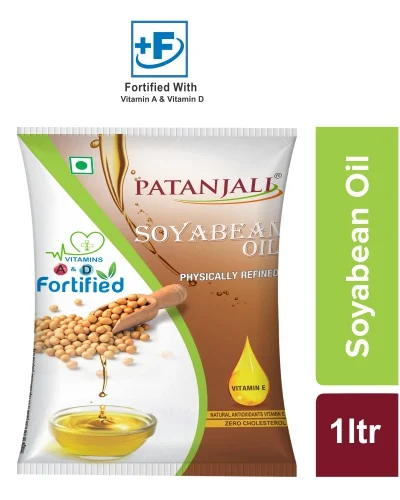 Patanjali Soyabean Oil (P) - 1 ltr