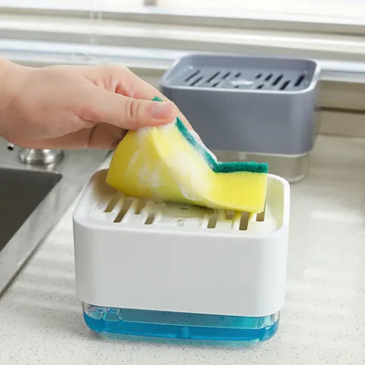Title 5, Automatic soap dispensing cleaning brush for ef...