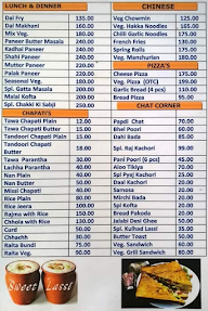 Kaniram's Sweets Restaurants menu 2