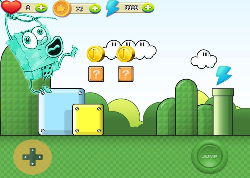 Sponge Monkey Adventures Screen 1