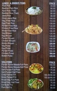 Manasha Restaurant menu 4