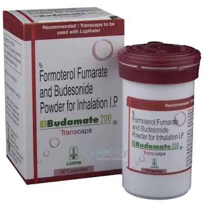 Budamate 200 Transcaps - 30