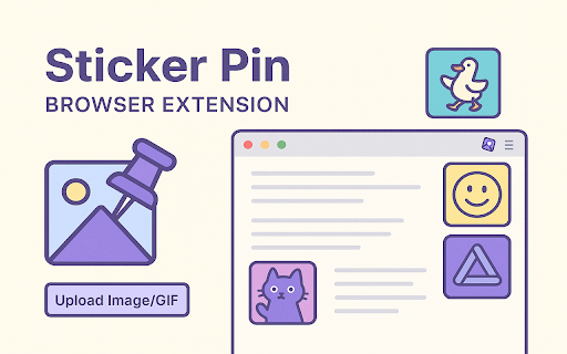 Sticker Pin