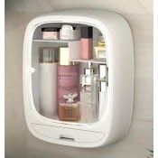 Tủ Dán Tường Đa Năng, Tủ Dán Treo Nhà Tắm, Đựng Thuốc Nhựa Cao Cấp Size 28X34X10Cm T258